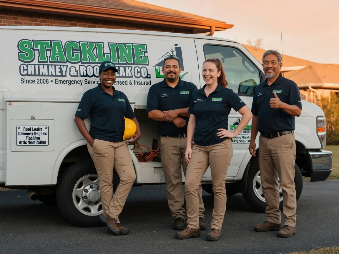 Chimney flashing repair company in Arapahoe, NC